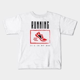 Running It's in my DNA Kids T-Shirt